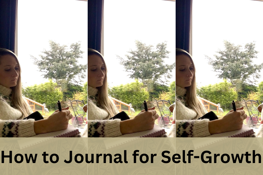 how to journal for self growth